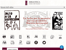 Tablet Screenshot of biblioteca.colmex.mx