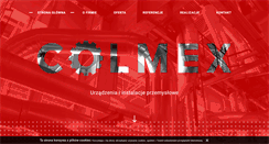 Desktop Screenshot of colmex.pl